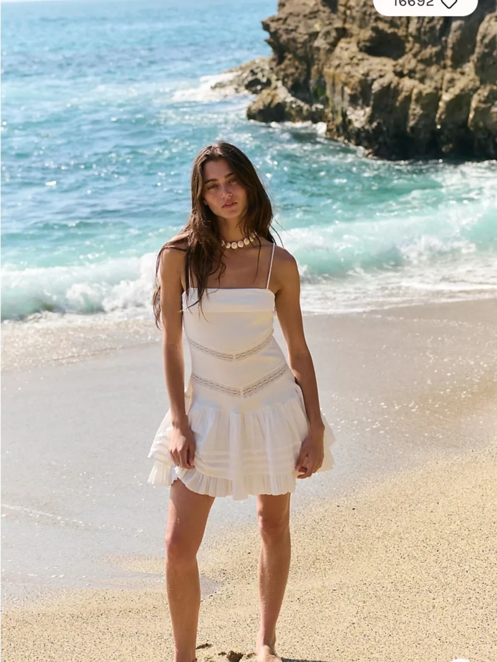 Free People Bliss Beauty Mini Dress size S - Picture 4 of 12